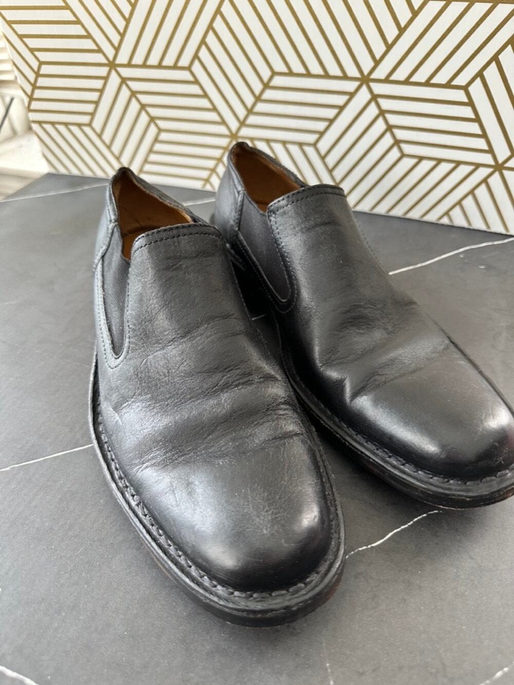 Cole Haan Men's Black Leather Shoes | Size 7